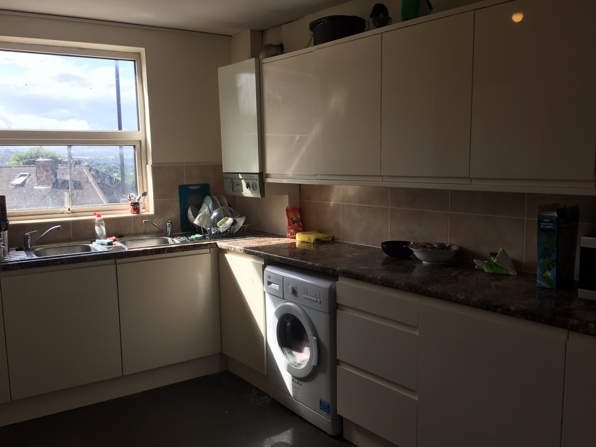 Upstairs kitchen